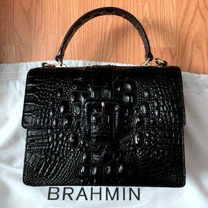 Brahmin Mini Francine Black Melbourne